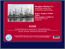 Tablet Screenshot of douglassmarine.com